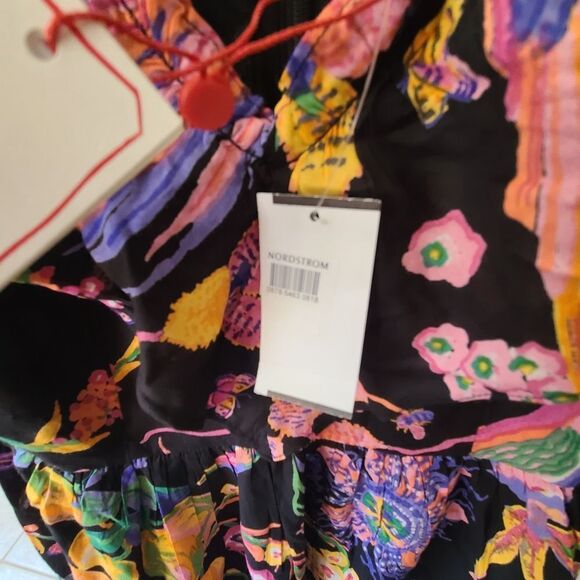 Banjanan Scorpio Floral Minidress Size Large NWT - Picture 7 of 11